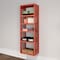 John Louis Home Solid Wood 16in. Deep Storage Tower with Shelves Red Mahogany JLH-300-R - alternate 1